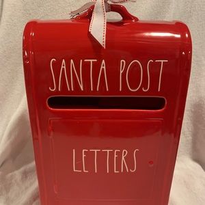 Rae Dunn Santa Post Letters Mailbox